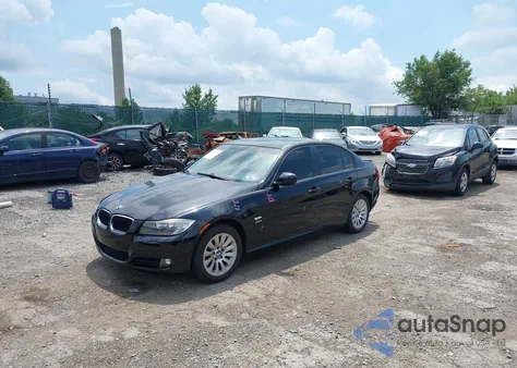 2009 BMW 328I xDrive из США, поврежденный, VIN WBAPK53529A510867